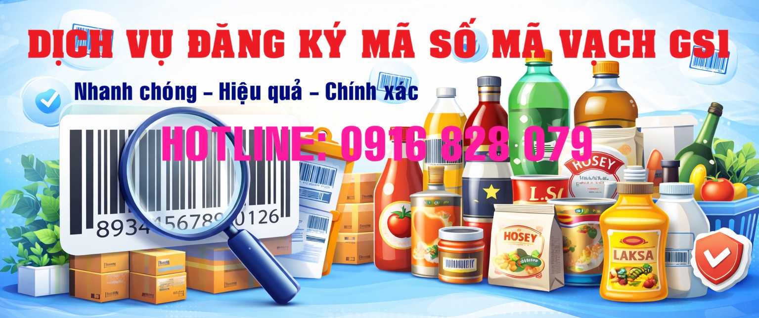 Dịch vụ đăng ký mã số mã vạch sản phẩm
